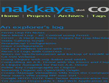 Tablet Screenshot of nakkaya.com